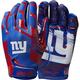 New York Giants Wilson NFL Stretch Fit rokavice