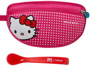 B.box Hello Kitty potovalni slinček z žličko