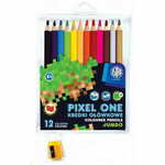 WEBHIDDENBRAND ASTRA Crayons Pixel One 12 kosov Jumbo z ostrivalom za svinčnike