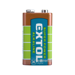 Alkalna baterija Extol 9V (6LR61) (42016)