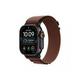 Apple Watch Ultra 4 Black Titanium, Burgundy Alpine Loop M 49mm LTE pametna ura