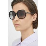 Sončna očala VOGUE ženska, črna barva, 0VO5561S - črna. Sončna očala iz kolekcije VOGUE. Model s toniranimi stekli in okvirji iz plastike. Ima filter UV 400.