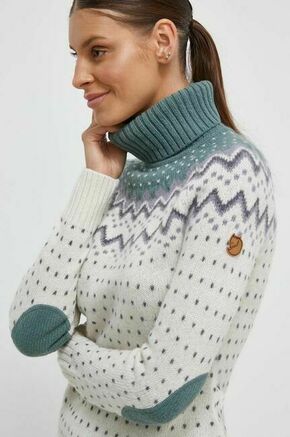 Volnen pulover Fjallraven ženski