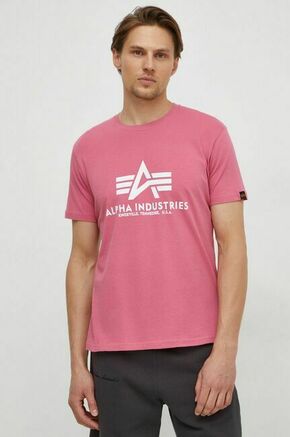 Bombažna kratka majica Alpha Industries moški