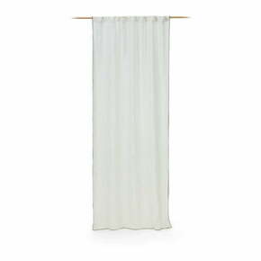 Bela zavesa iz mešanice lana 140x270 cm Adra – Kave Home
