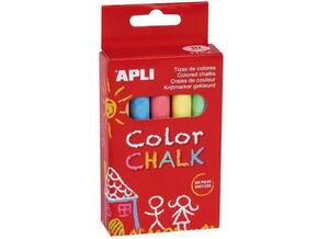 Apli Kids krede različne barve okrogle 10 kos API14574