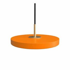 Oranžna LED viseča svetilka s kovinskim senčnikom ø 15 cm Asteria Micro – UMAGE