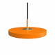 Oranžna LED viseča svetilka s kovinskim senčnikom ø 15 cm Asteria Micro – UMAGE