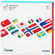 PIXIO Flags gradbeni komplet, magnetni