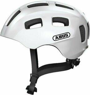 Abus Youn-I 2.0 Pearl White M Otroška kolesarska čelada