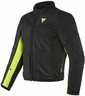 Dainese Sauris 2 D-Dry Black/Black/Fluo Yellow 48 Tekstilna jakna