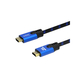 SAVIO CL-143 8K v2.1 HDMI kabel, prevlečen s tkanino, 3m