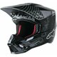 Alpinestars S-M5 Solar Flare Helmet Black/Gray/Gold Glossy L Čelada