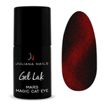 Juliana Nails Gel Lak Mars Magic Cat Eye rdeča No.448 6ml