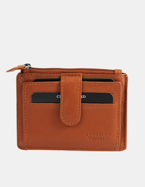 Moška denarnica Leonardo Verrelli Single rjava