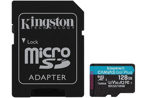 Spominska kartica KINGSTON Canvas Go Plus Micro SDCG3/128GB