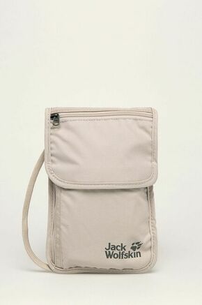 Jack Wolfskin torbica za pas - siva. Majhna torbica za pas iz kolekcije Jack Wolfskin. na zapenjanje izdelan iz tekstilnega materiala.