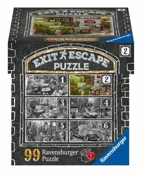 Ravensburger Exit Puzzle: Obývačka 99 dielikov