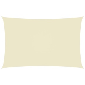 Shumee Pravokotna vrtna jadra Oxford Cloth 4x7 m krema