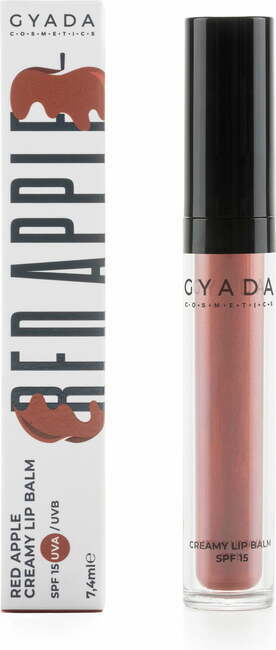 "Gyada Cosmetics Red Apple kremen balzam za ustnice z zaščitnim faktorjem 15 - 04 Idared"