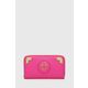 Denarnica Love Moschino ženska, roza barva, JC5615PP1ILR0615 - roza. Velika denarnica iz kolekcije Love Moschino. Model izdelan iz ekološkega usnja.