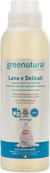 Greenatural Tekoč detergent za volno in fine tkanine s sivko - 1 l