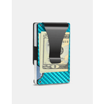 Kovinska denarnica Delgada modra