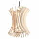 Viseča svetilka v naravni barvi z lesenim senčnikom ø 30 cm Menges – Nice Lamps