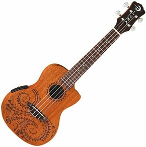 Luna Tattoo Koncertne ukulele Hawaiian Tattoo Design
