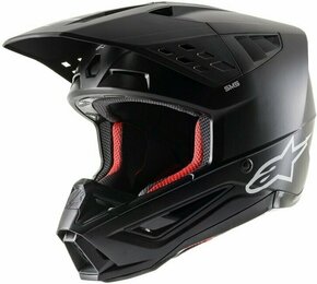 Alpinestars S-M5 Solid Helmet Black Matt L Čelada