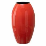 BigBuy Vaza 21,5 x 21,5 x 36 cm keramika oranžna