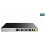 D-Link DGS-1026MP switch, 24x/2x, rack mountable