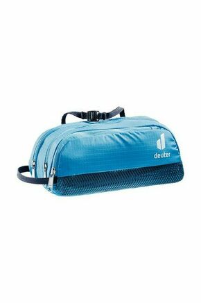 Kozmetična torbica Deuter Wash Bag Tour II - modra. Kozmetična torbica iz kolekcije Deuter. Model izdelan iz trpežnega