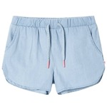 vidaXL Otroške kratke hlače nežna džins modra 92