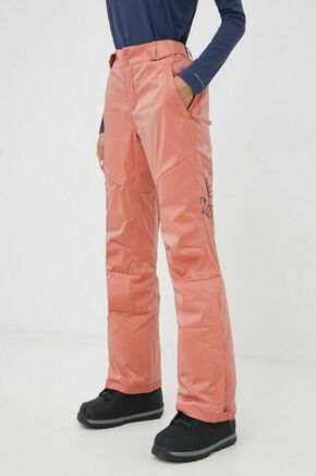 Columbia hlače Kick Turner - oranžna. Hlače iz kolekcije Columbia. Model izdelan iz vodoodpornega materiala.