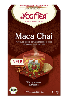 Yogi Tee Maca Chai čaj bio - 17 Čaj. vrč.