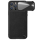 Nillkin camshield usnjeni ovitek iphone 14 pro max s pokrovom za kamero črn