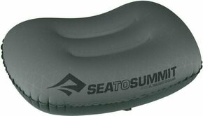 Blazina Sea To Summit Aeros Ultralight Regular siva barva - siva. Vzglavnik iz kolekcije Sea To Summit. Model izdelan iz trpežnega materiala
