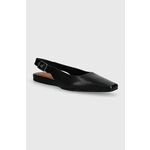 Usnjene balerinke Vagabond Shoemakers WIOLETTA črna barva, 5701-101-20 - črna. Balerinke iz kolekcije Vagabond Shoemakers, izdelane iz naravnega usnja. Model z mehkim, oblikovanim vložkom zagotavlja udobje.