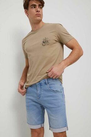 Jeans kratke hlače Medicine moški - modra. Kratke hlače iz kolekcije Medicine. Model izdelan iz jeansa.