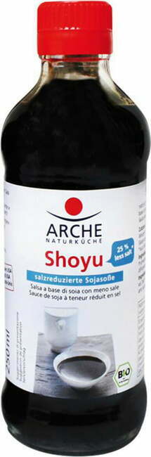 Arche Naturküche Bio Shoyu z zmanjšano količino soli - 250 ml