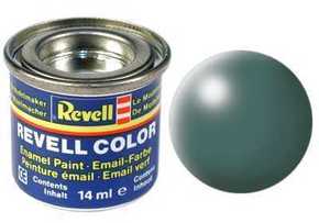 Barva emajla Revell - 32364: listno zelena svila