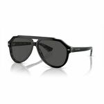 Sončna očala Dolce &amp; Gabbana moška, črna barva, 0DG4452 - črna. Sončna očala iz kolekcije Dolce &amp; Gabbana. Model z enobarvnimi stekli in okvirji iz plastike. Ima filter UV 400.