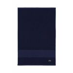Bombažna brisača Lacoste - modra. Bombažna brisača iz kolekcije Lacoste. Model izdelan iz tekstilnega materiala.