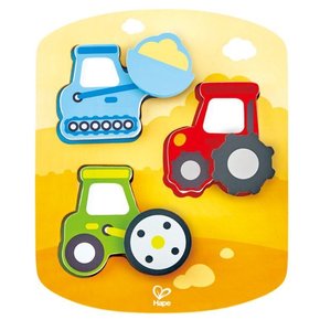 Hape Toys puzzle delovna vozila