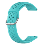 BStrap Silicone Dots pašček za Huawei Watch GT3 42mm, teal