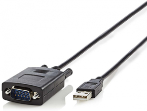 Nedis CCGW60852BK09 USB 2.0 - RS232 kabel 0