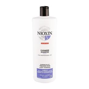 Nioxin System 5 Cleanser Color Safe šampon za barvane lase za tanke lase 1000 ml za ženske