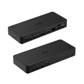 ITec USB-C/Thunderbolt KVM priklopna postaja z dvojnim zaslonom Power Delivery 65/100W