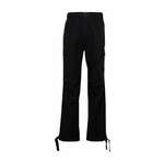 Bombažne hlače Calvin Klein Jeans črna barva - črna. Hlače iz kolekcije Calvin Klein Jeans. Model izdelan iz enobarvne tkanine. Model iz izjemno udobne bombažne tkanine.